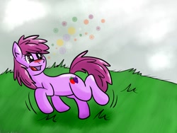 Size: 1024x768 | Tagged: safe, artist:shinkuma, berry punch, berryshine, earth pony, pony, drunk, female, mare, solo