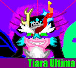 Size: 503x446 | Tagged: safe, oc, oc only, ms paint, spoilered image joke, tiara ultima