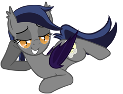 Size: 5000x3824 | Tagged: safe, artist:zee66, derpibooru import, oc, oc only, oc:echo, bat pony, pony, bedroom eyes, looking at you, simple background, solo, transparent background, vector