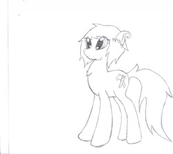 Size: 2416x2145 | Tagged: safe, artist:riondbrony, oc, oc only, hammer, sketch, standing, wrench