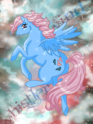 Size: 800x1067 | Tagged: safe, artist:whispermywolf, derpibooru import, wind whistler, g1, solo