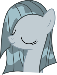 Size: 4304x5669 | Tagged: safe, artist:artismagic, derpibooru import, marble pie, absurd resolution, simple background, solo, transparent background, vector, wet mane