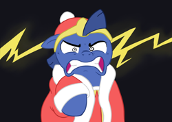 Size: 900x640 | Tagged: safe, artist:tesnuzzik, king dedede, kirby, nintendo, ponified