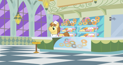 Size: 2878x1527 | Tagged: safe, artist:vector-brony, derpibooru import, donut joe, exploitable, food, shop, solo, vector