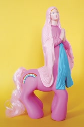 Size: 400x600 | Tagged: safe, centaur, ponytaur, g3, custom, mary, mother of jesus, toy, what has science done