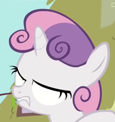 Size: 266x284 | Tagged: safe, screencap, sweetie belle, faic, out of context, solo