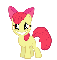 Size: 900x959 | Tagged: safe, artist:kuren247, derpibooru import, apple bloom, embarrassed, simple background, solo, transparent background, vector