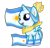 Size: 910x878 | Tagged: safe, artist:pridark, derpibooru import, oc, oc:princess argenta, alicorn, pony, alicorn oc, argentina, chibi, cute, filly, flag, nation ponies, ponified, simple background, transparent background