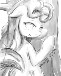 Size: 1000x1250 | Tagged: safe, artist:ruby, derpibooru import, junebug, pony, 30 minute art challenge, mane