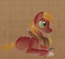 Size: 885x800 | Tagged: safe, artist:getchanoodlewet, derpibooru import, big macintosh, earth pony, pony, male, stallion, traditional art