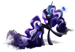 Size: 2648x1826 | Tagged: safe, artist:tenaflyviper, derpibooru import, idw, nightmare rarity, solo