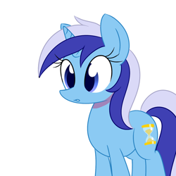 Size: 1280x1280 | Tagged: safe, artist:acersiii, minuette, pony, unicorn, simple background, solo, vector, white background