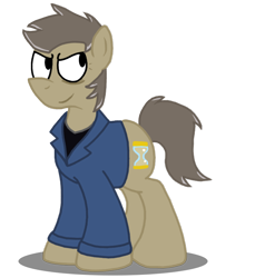 Size: 776x848 | Tagged: safe, artist:sketchymouse, derpibooru import, doctor whooves, doctor who, peter capaldi, solo, twelfth doctor