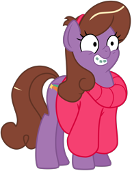 Size: 3000x3890 | Tagged: safe, artist:jeatz-axl, derpibooru import, idw, gravity falls, idw showified, mabel pines, maybelle, ponified, simple background, solo, transparent background, vector