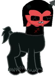 Size: 240x338 | Tagged: safe, artist:voltrathelively, lord tirek, equius zahhak, fusion, homestuck