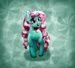 Size: 1500x1371 | Tagged: safe, artist:22bubble-eyes22, minty, pony, g3, mane