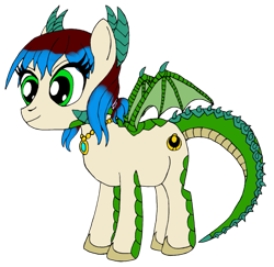 Size: 767x744 | Tagged: safe, artist:eradose, draconequus, ponified, simple background, transparent background