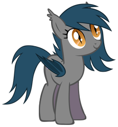 Size: 2568x2784 | Tagged: safe, artist:zee66, derpibooru import, oc, oc only, oc:speck, bat pony, pony, death stare, simple background, solo, transparent background, vector