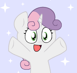 Size: 580x554 | Tagged: safe, artist:pupster0071, derpibooru import, sweetie belle, nya, solo