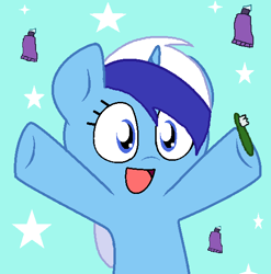 Size: 547x554 | Tagged: safe, artist:pupster0071, derpibooru import, minuette, nya, solo