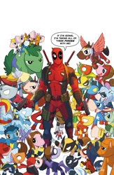 Size: 663x1019 | Tagged: safe, artist:gurihiru, derpibooru import, alex power, antman, beast, black bolt, black cat, captain america, colossus, comic, cyclops (marvel comics), daredevil, deadpool, doctor strange, elektra, energizer, falcon (marvel comics), hawkeye, iceman, iron fist, iron man, jack power, jean grey, julie power, katie power, kitty pryde, lightspeed, lockheed, loki, marvel, mass master, ms. marvel, namor, nick fury, nightcrawler, nova (marvel comics), ponified, power pack, quicksilver (marvel comics), scarlet witch, spider-man, spider-woman, storm (marvel comics), the incredible hulk, the thing (marvel), thor, vision, wolverine, zero-g