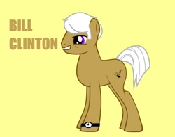 Size: 660x519 | Tagged: safe, artist:turbotony00, derpibooru import, earth pony, pony, pony creator, american presidents, bill clinton, ponified, president, watch