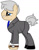 Size: 275x355 | Tagged: artist needed, safe, derpibooru import, earth pony, pony, pony creator, american presidents, bill clinton, clothes, ponified, president, solo, suit, watch