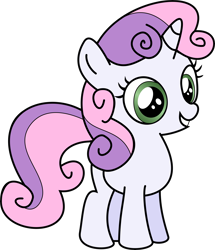 Size: 9191x10688 | Tagged: safe, artist:knoeki, derpibooru import, sweetie belle, absurd resolution, simple background, solo, transparent background, vector