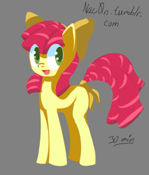 Size: 759x890 | Tagged: safe, artist:nac0n, candy twirl, pony, 30 minute art challenge, mane