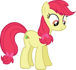 Size: 349x321 | Tagged: safe, artist:schwarzekatze4, derpibooru import, apple bloom, alternate cutie mark, alternate universe, harmony-verse, simple background, solo, transparent background, vector