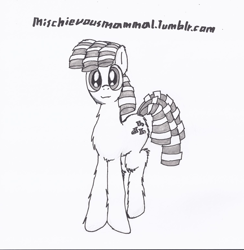 Size: 1280x1311 | Tagged: safe, artist:meanhedgehog, candy twirl, pony, 30 minute art challenge, mane