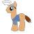 Size: 1280x1251 | Tagged: safe, artist:bucky, derpibooru import, chat bubble, dialogue, ernest p. worrell, hat, jim varney, ponified, simple background, solo, transparent background