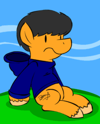 Size: 500x620 | Tagged: safe, artist:benja, derpibooru import, oc, oc only, animated, ask-ask-the-ponies, frame by frame, solo, squigglevision