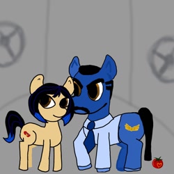 Size: 1024x1024 | Tagged: safe, derpibooru import, mako mori, pacific rim, ponified, stacker pentecost