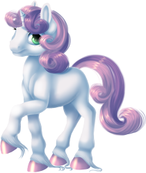 Size: 644x768 | Tagged: safe, artist:kittehkatbar, sweetie belle, simple background, transparent background, unshorn fetlocks