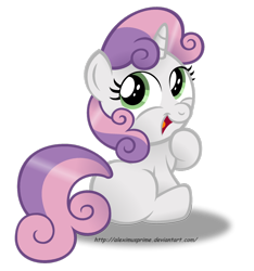 Size: 1024x1095 | Tagged: safe, artist:aleximusprime, derpibooru import, sweetie belle, simple background, solo, transparent background