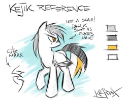 Size: 1200x996 | Tagged: safe, artist:kejifox, derpibooru import, oc, oc only, oc:kej, pegasus, pony, solo