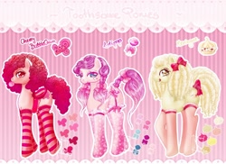 Size: 1200x874 | Tagged: safe, artist:magexp, derpibooru import, oc, oc only, cherry bubblegum, lollipop, meringue