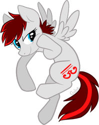 Size: 724x913 | Tagged: safe, artist:deerspit, derpibooru import, oc, oc only, pegasus, pony, solo