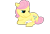 Size: 900x617 | Tagged: safe, artist:starryoak, derpibooru import, posey, earth pony, pony, rabbit, g1, g1 to g4, generation leap, prone, rule 63, simple background, solo, transparent background