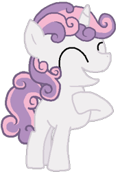 Size: 315x449 | Tagged: safe, artist:starryoak, derpibooru import, silver bell, sweetie belle, pony, unicorn, rule 63, simple background, solo, transparent background