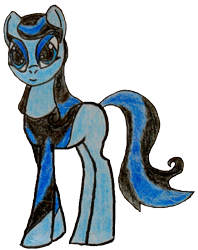 Size: 478x603 | Tagged: safe, artist:erik641, derpibooru import, batman, batman beyond, drawing, inque, ponified