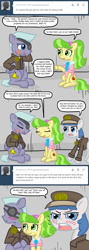 Size: 641x1798 | Tagged: safe, artist:ficficponyfic, derpibooru import, chickadee, ms. peachbottom, oc, oc:blue bird, oc:ham-hooves, cyoa, cyoa:peachbottom's quest, tumblr