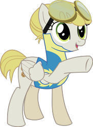 Size: 4643x6388 | Tagged: safe, artist:lightningbolt, derpibooru import, sugar cookie, pony, wonderbolts academy, absurd resolution, background pony, hair bun, simple background, solo, transparent background, vector