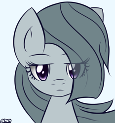 Size: 900x965 | Tagged: safe, artist:freefraq, derpibooru import, marble pie, pony, mane, solo