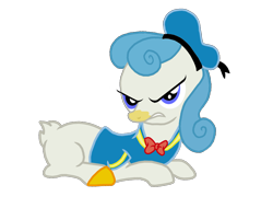 Size: 1568x1193 | Tagged: safe, artist:jousan, disney, donald duck, ponified, rule 63, solo