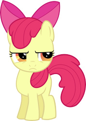 Size: 4000x5609 | Tagged: safe, artist:ratchethun, derpibooru import, apple bloom, simple background, solo, transparent background, vector