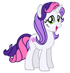 Size: 5000x5197 | Tagged: safe, artist:tzolkine, sweetie belle, sweetie belle (g3), g3, absurd resolution, g3 to g4, generation leap