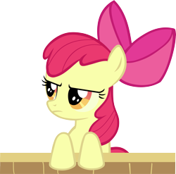 Size: 6167x6095 | Tagged: safe, artist:ratchethun, derpibooru import, apple bloom, absurd resolution, simple background, solo, transparent background, vector