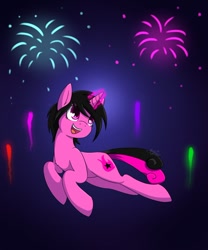 Size: 816x979 | Tagged: safe, artist:maplesunrise, oc, oc only, pony, fireworks